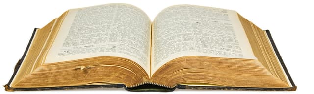 Open Bible illustration